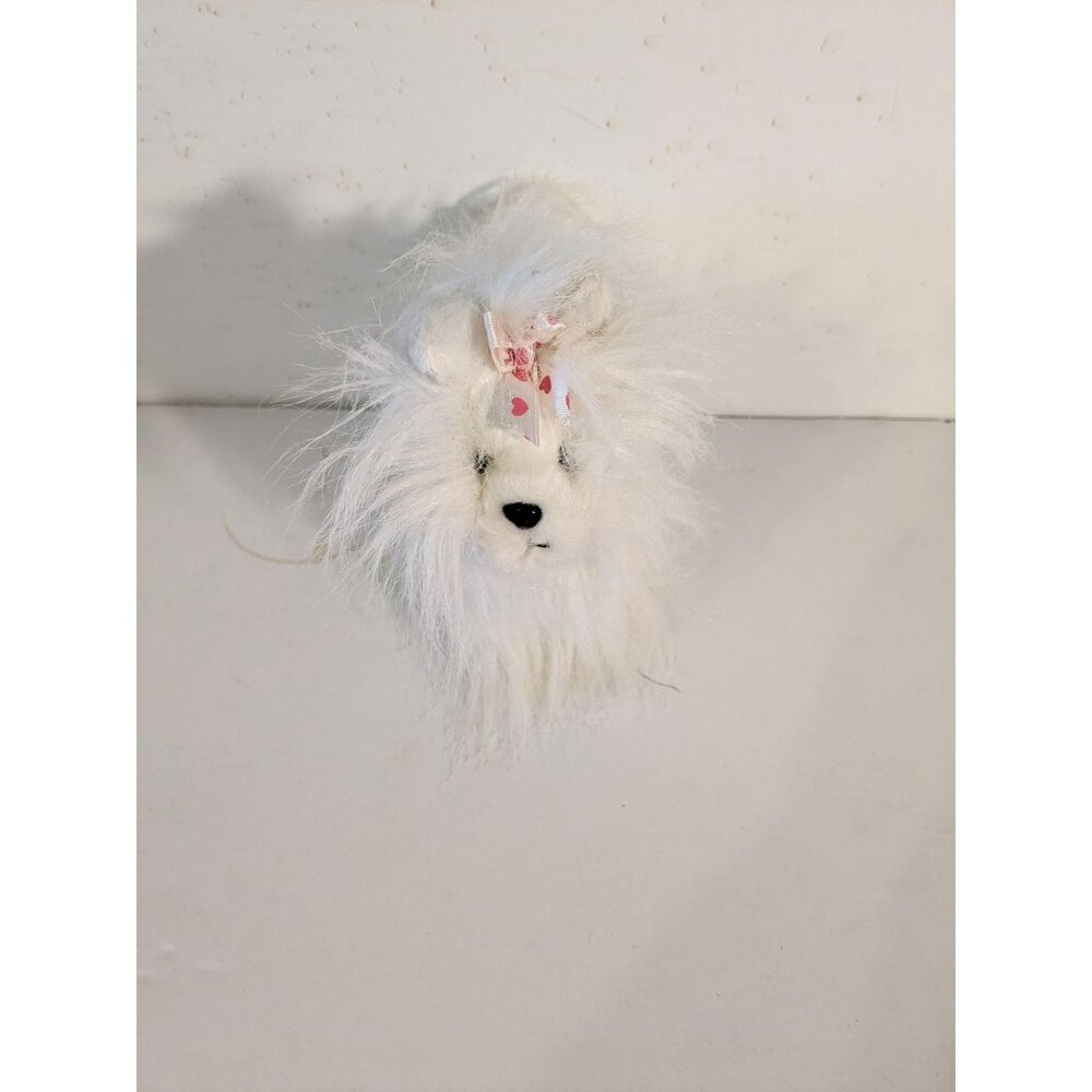 Ganz Webkinz Lil Kinz Yorkie White Puppy Dog Stuffed Animal NO CODE